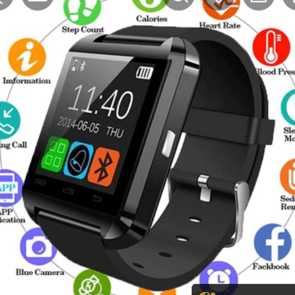 Smart Watch Blue Tooth 4.5 mm Black